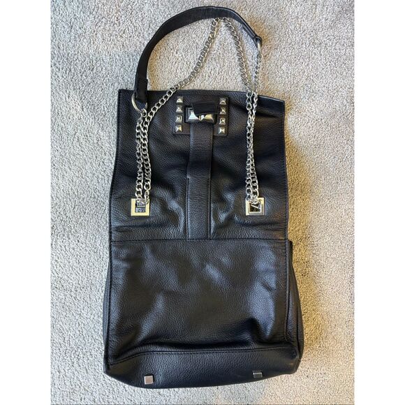 NWOT ZARA STUDDED MEDIUM CROSSBODY chain bag, $128 - Picture 8 of 11